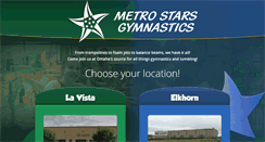 Desktop Screenshot of metrostarsgym.com